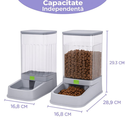 Dispenser automat pentru apă și mâncare